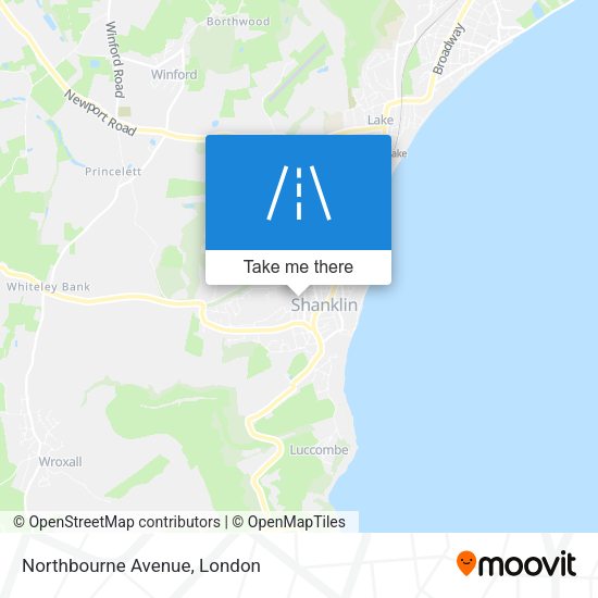 Northbourne Avenue map