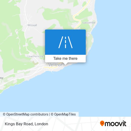 Kings Bay Road map