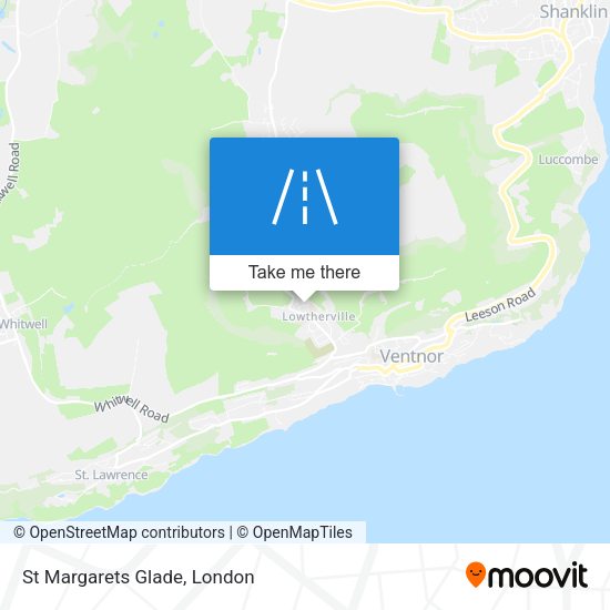 St Margarets Glade map