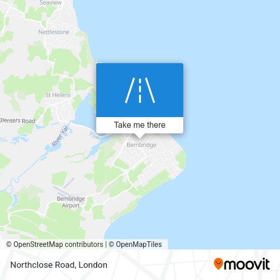 Northclose Road map