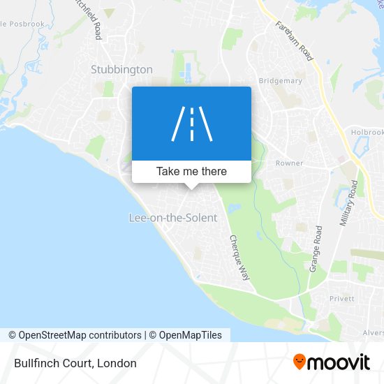 Bullfinch Court map