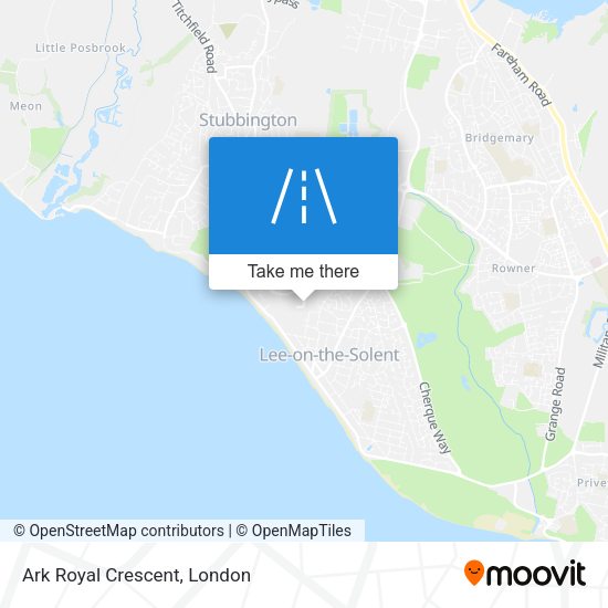 Ark Royal Crescent map