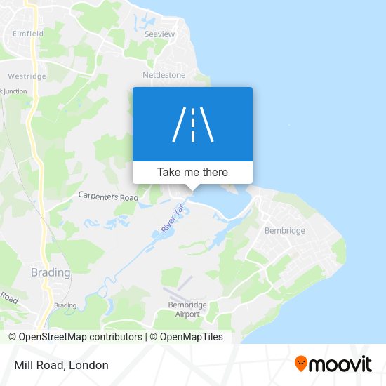 Mill Road map