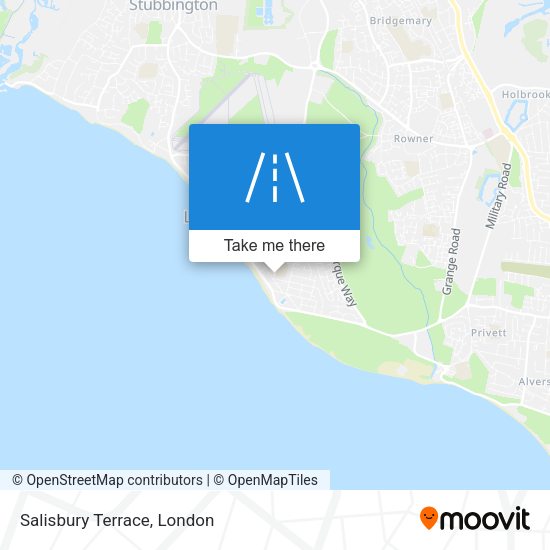 Salisbury Terrace map