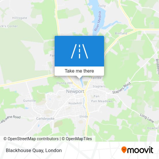 Blackhouse Quay map
