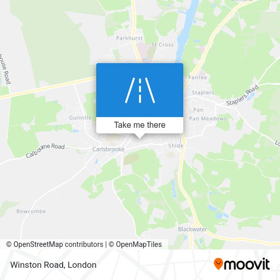 Winston Road map