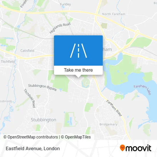 Eastfield Avenue map