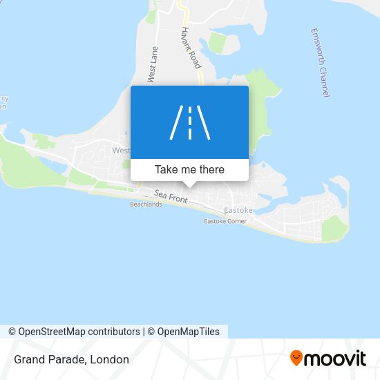 Grand Parade map