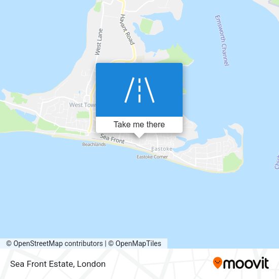 Sea Front Estate map