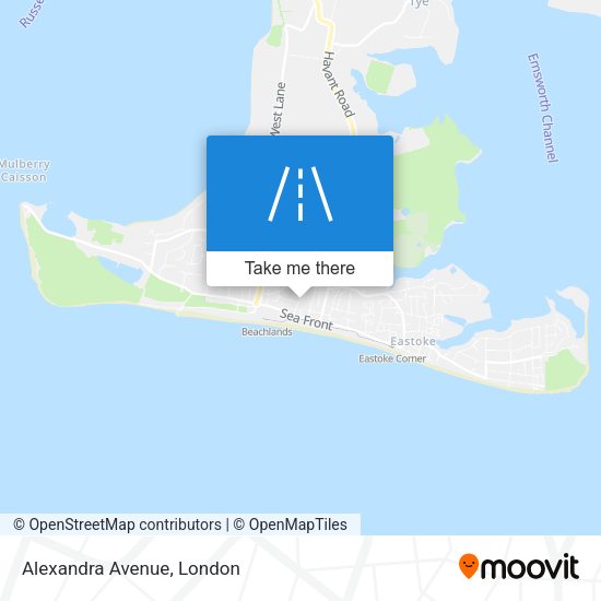 Alexandra Avenue map