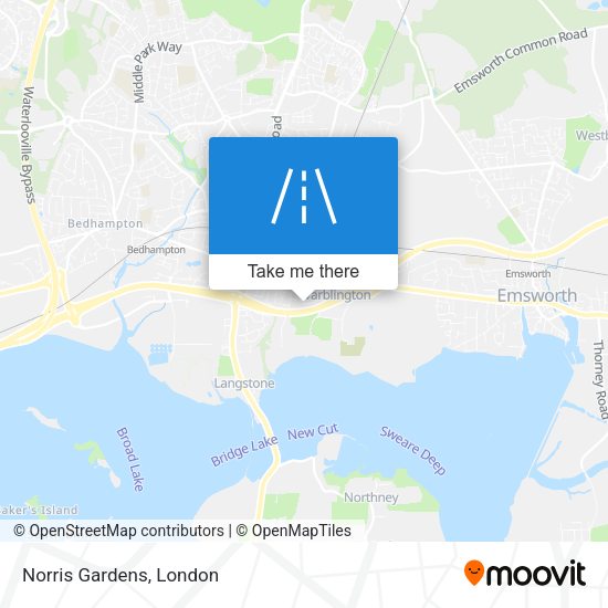 Norris Gardens map