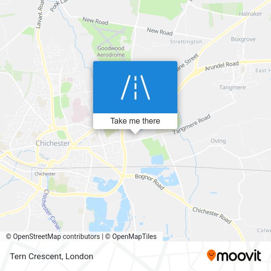 Tern Crescent map
