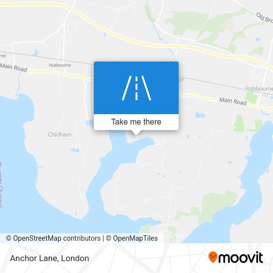 Anchor Lane map