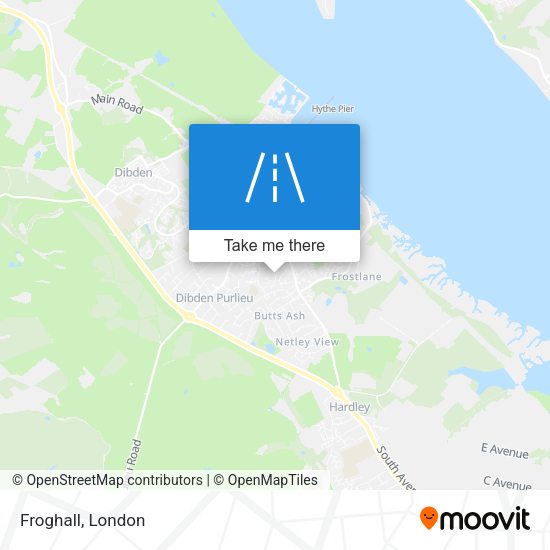 Froghall map