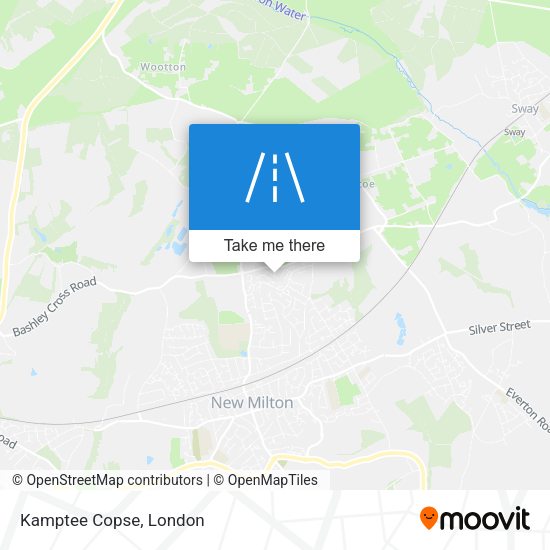 Kamptee Copse map