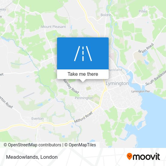 Meadowlands map