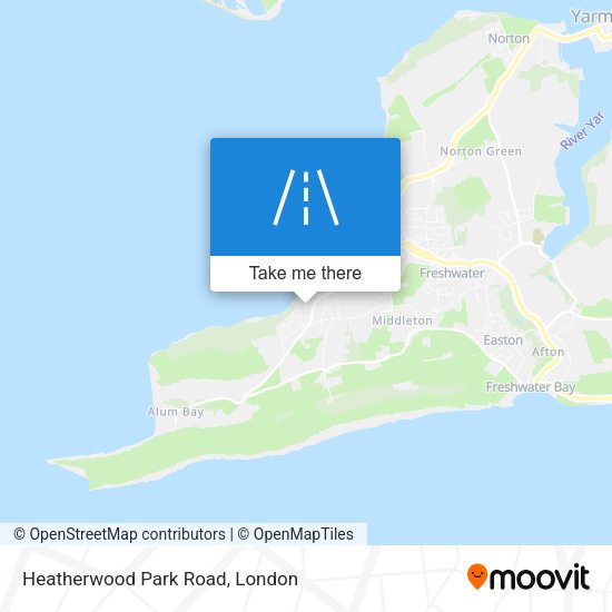Heatherwood Park Road map
