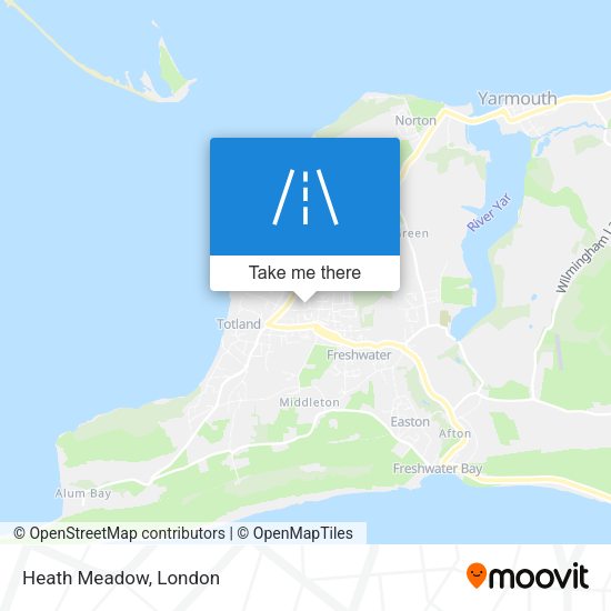Heath Meadow map