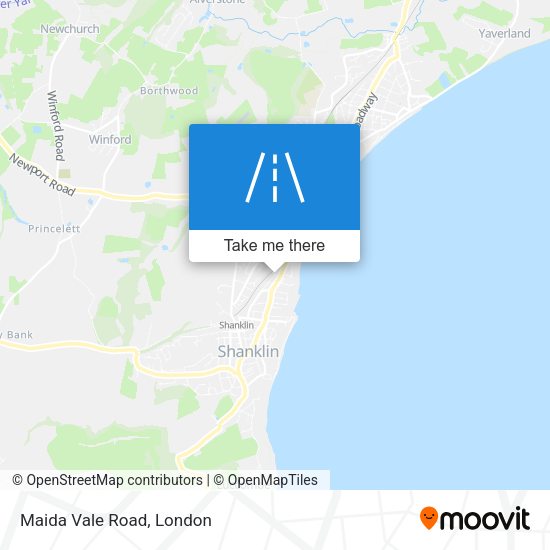 Maida Vale Road map