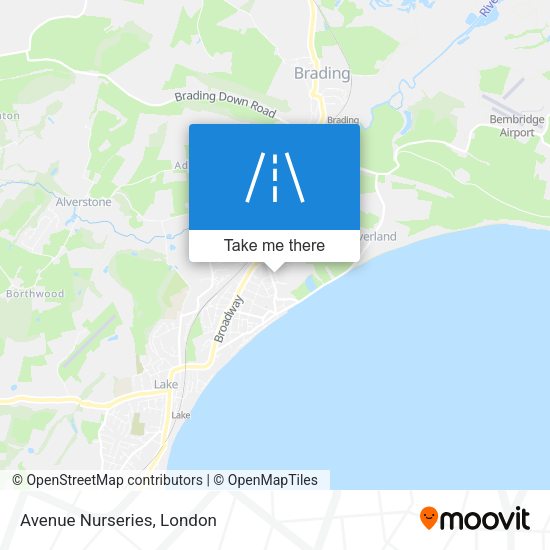 Avenue Nurseries map