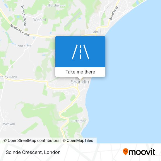 Scinde Crescent map