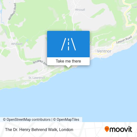 The Dr. Henry Behrend Walk map