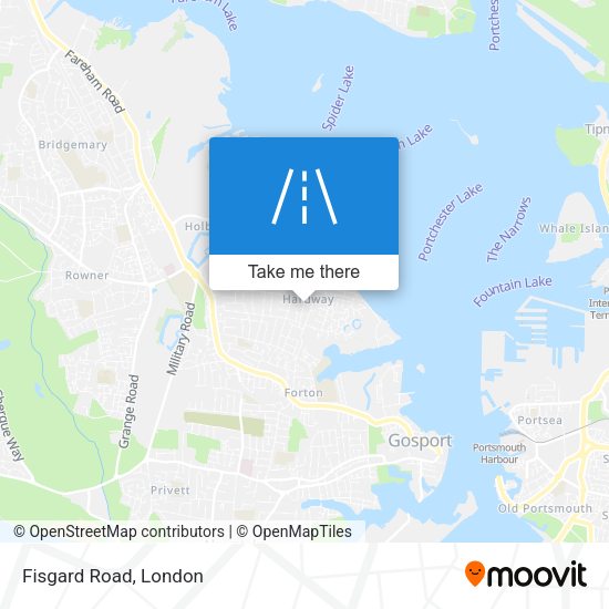 Fisgard Road map