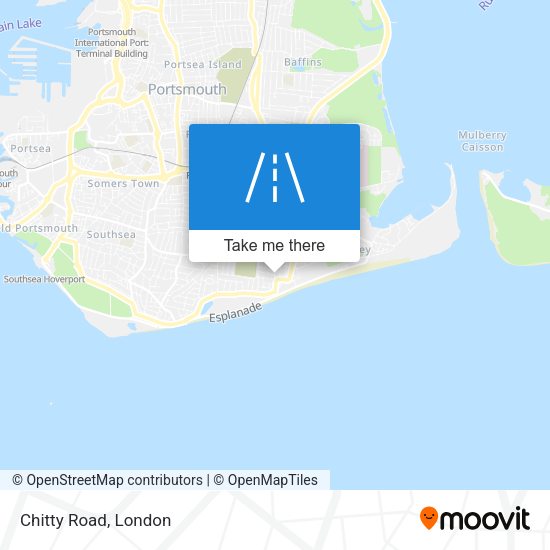 Chitty Road map