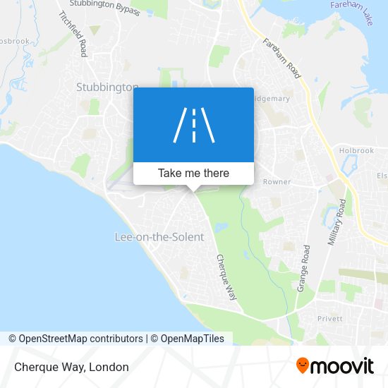 Cherque Way map