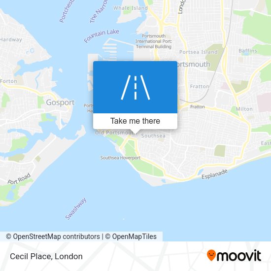 Cecil Place map