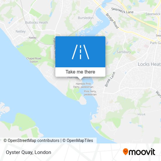 Oyster Quay map