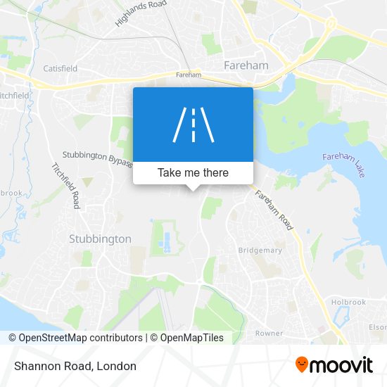 Shannon Road map