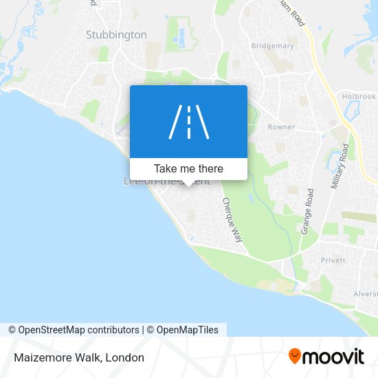 Maizemore Walk map