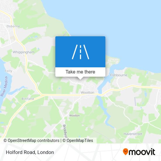 Holford Road map