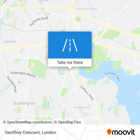 Geoffrey Crescent map