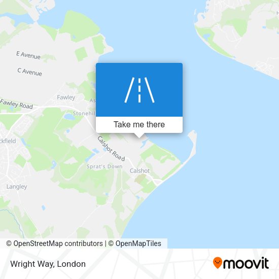 Wright Way map