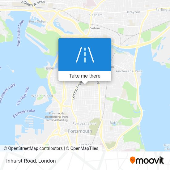 Inhurst Road map