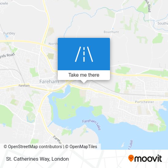 St. Catherines Way map