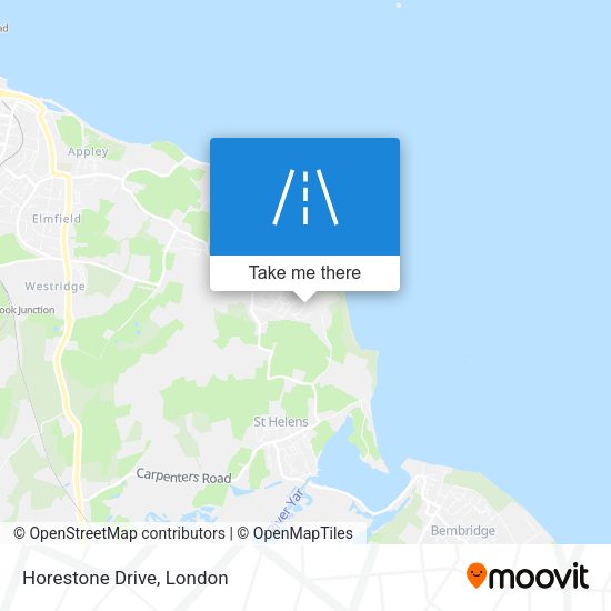 Horestone Drive map