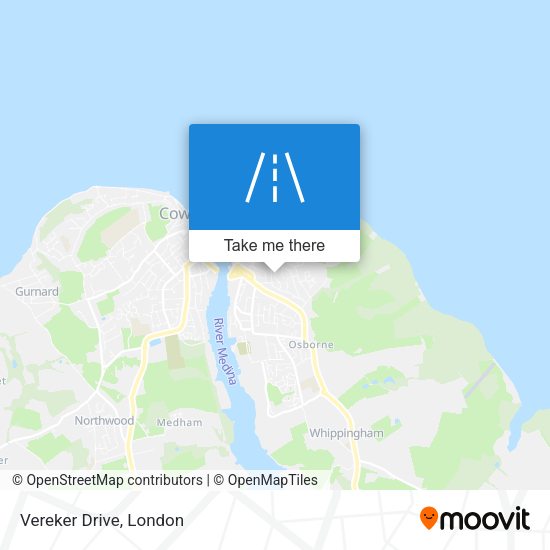 Vereker Drive map