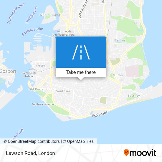 Lawson Road map
