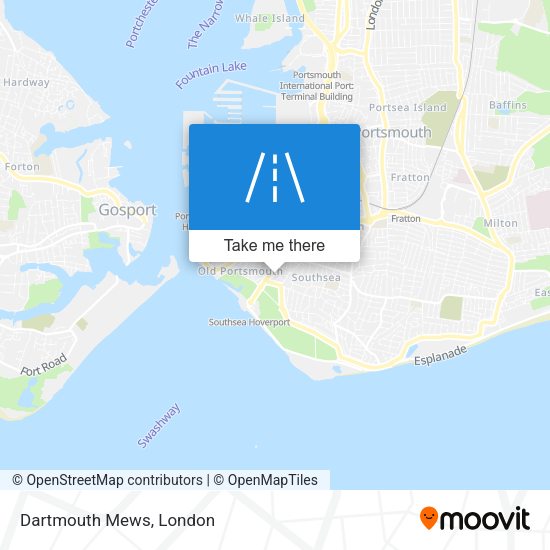 Dartmouth Mews map