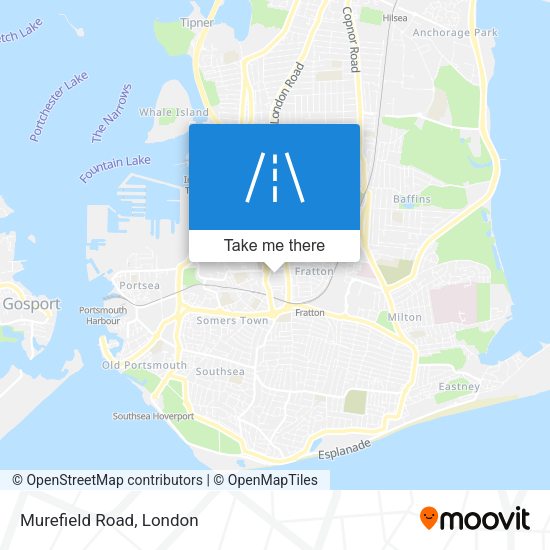 Murefield Road map