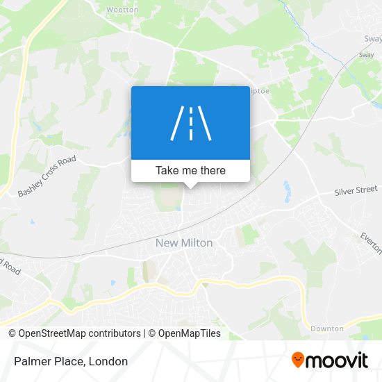Palmer Place map
