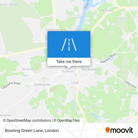 Bowling Green Lane map