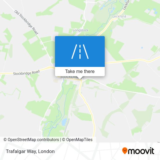 Trafalgar Way map