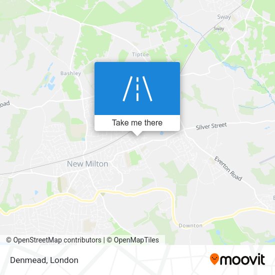 Denmead map