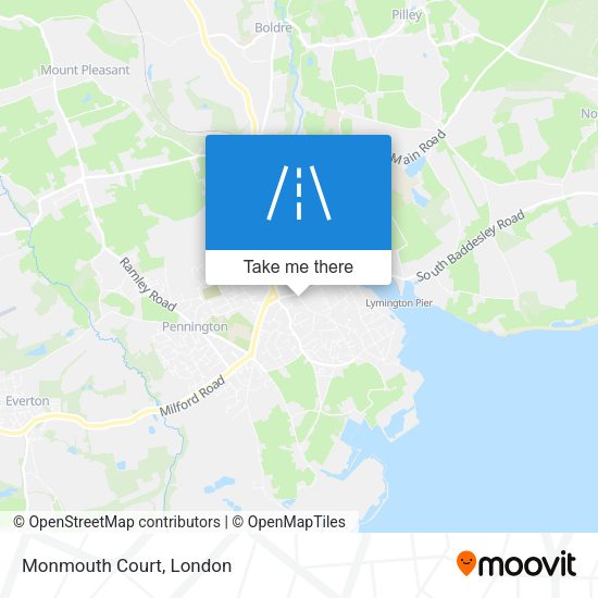 Monmouth Court map