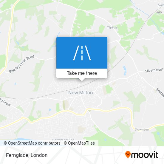 Fernglade map