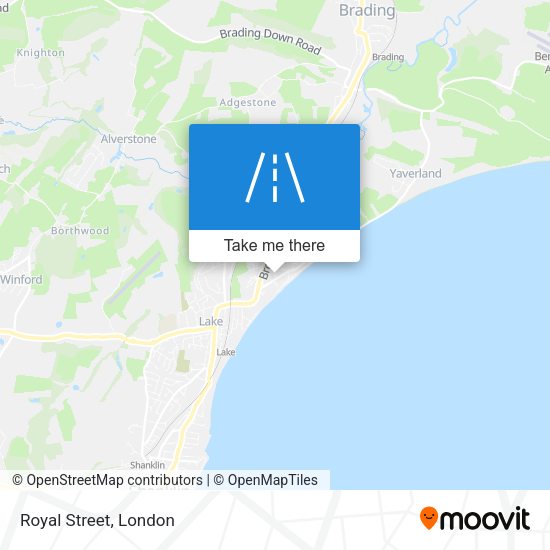 Royal Street map